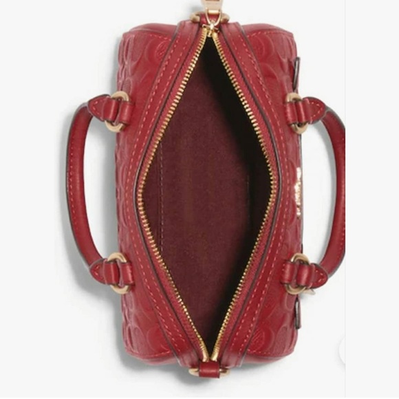 COACH Mini Rowan Crossbody In Signature Leather - Picture 3 of 6